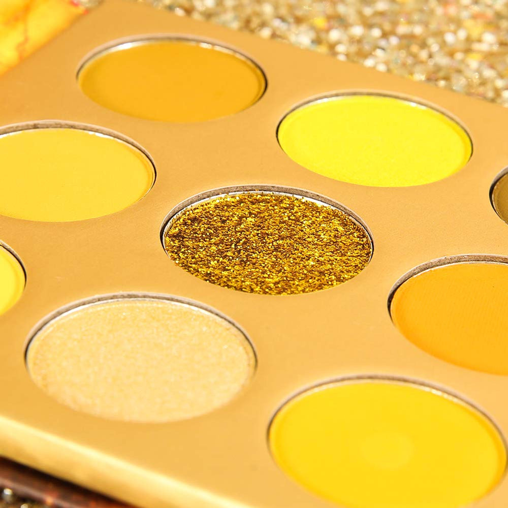 docolor palette long-wearing waterproof finish helps eye makeup stay intact.