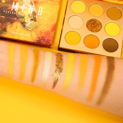 docolor yellow metal sequins add luxe accent for shimmering party accents.