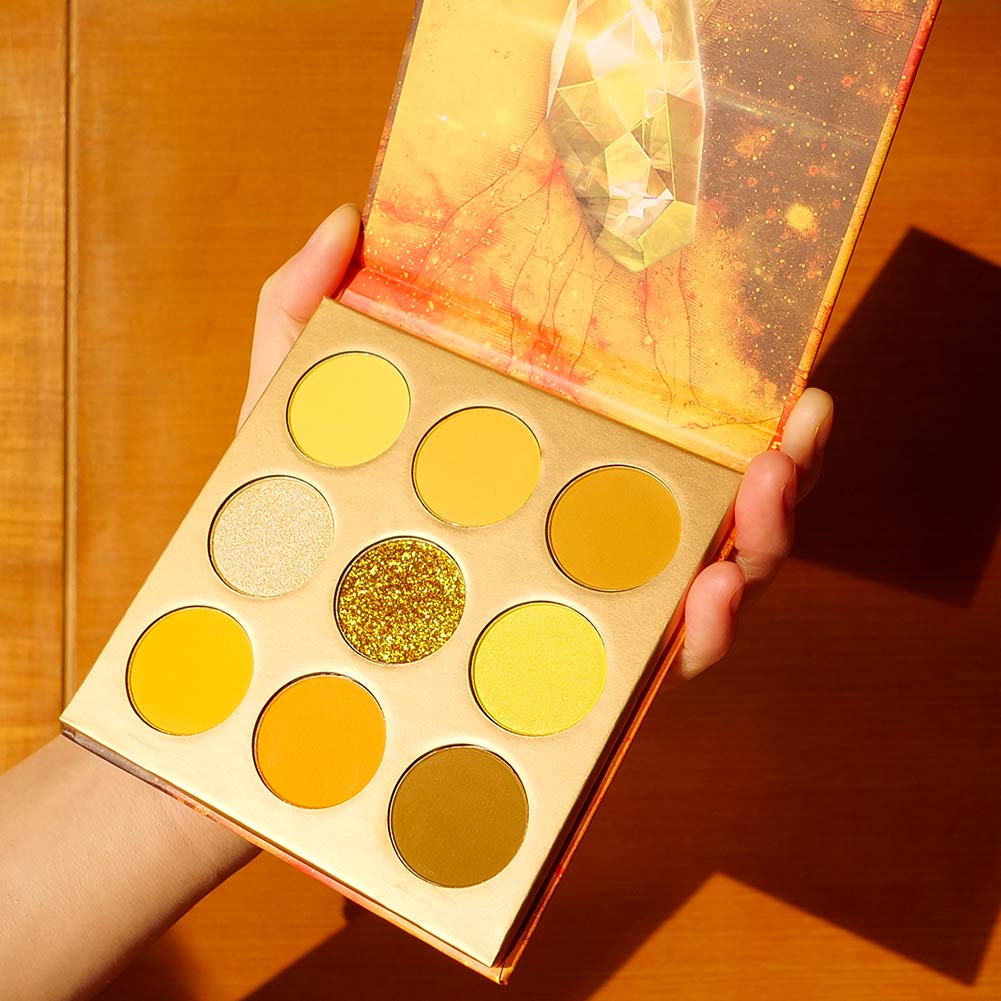 docolor yellow series shades offer seamless blending for day-to-night creative makeup.