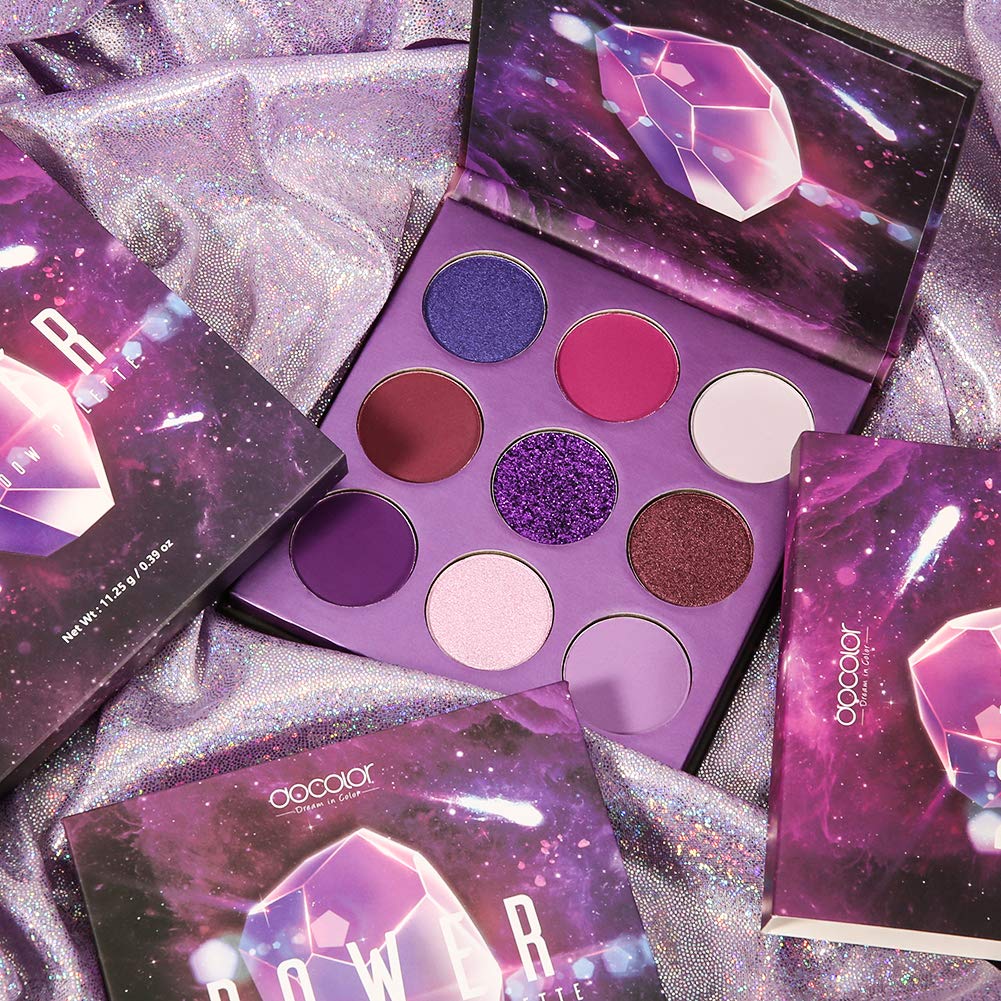 Docolor eyeshadow waterproof formula swatch demonstrates long-lasting wear.