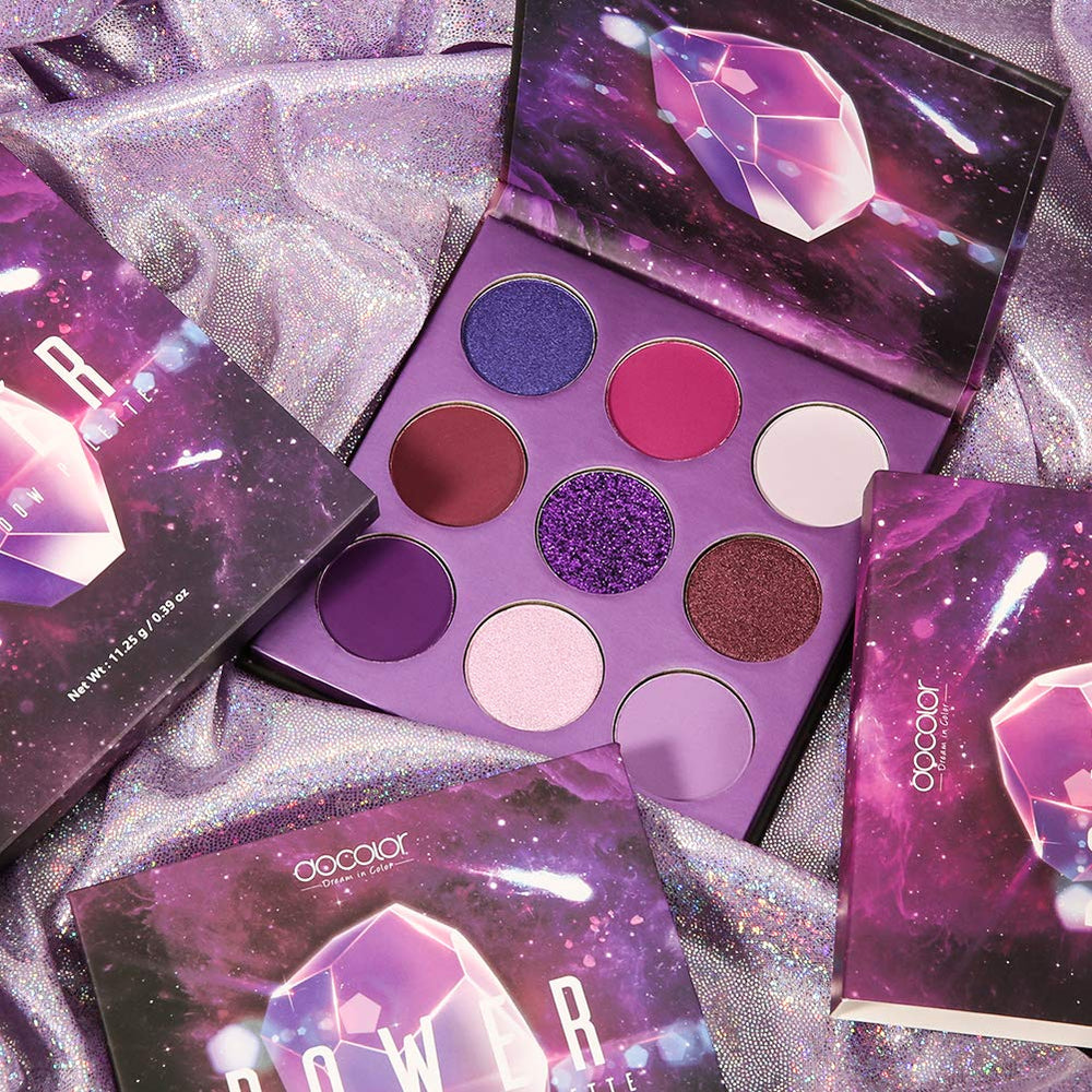 Docolor eyeshadow waterproof formula swatch demonstrates long-lasting wear.