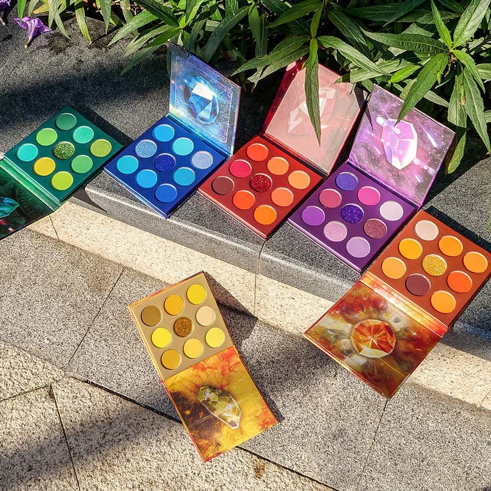 docolor hand-made palette with unique shades and safe ingredients