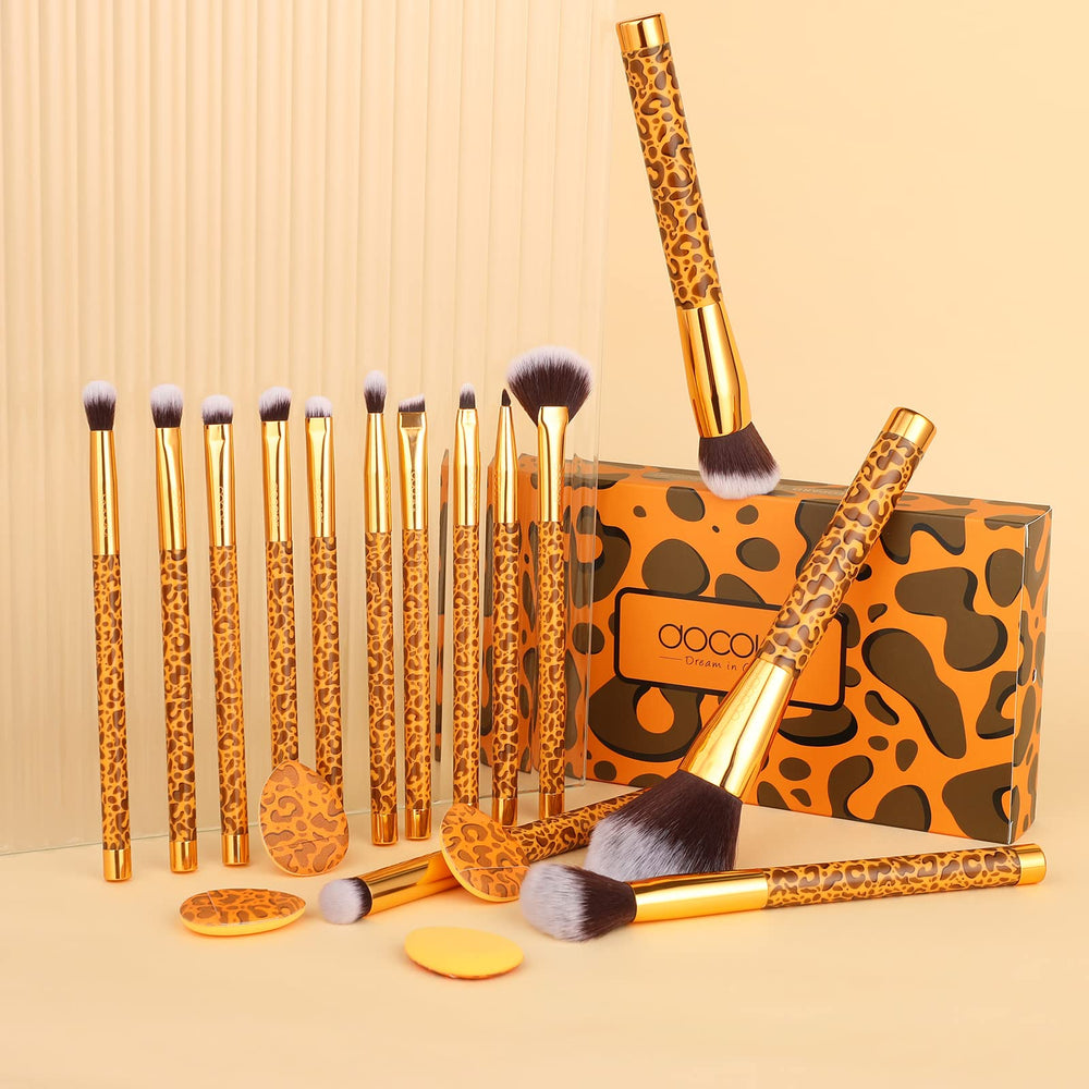 Docolor Leopard concealer brush targets precise coverage with smooth finish.