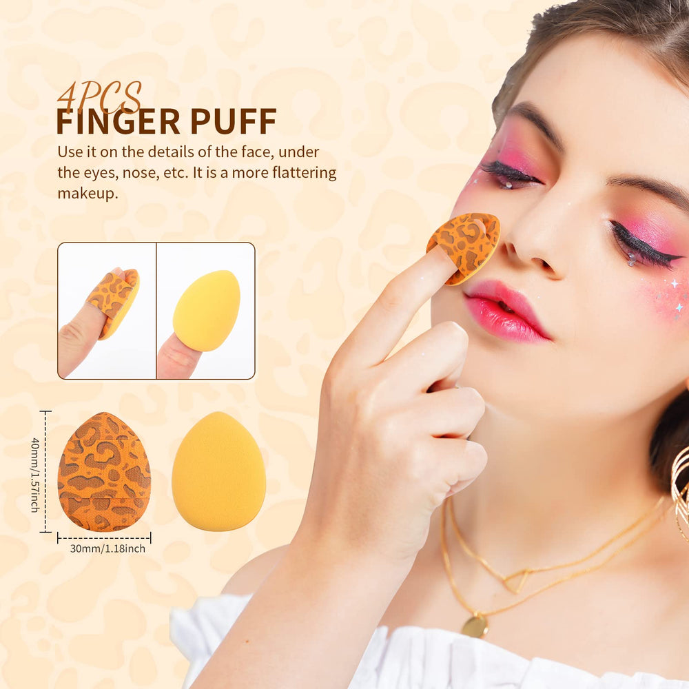 Docolor Leopard foundation brush provides even, streak-free foundation application.