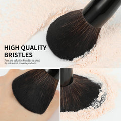 Docolor makeup brush set 15pc contour brush for sculpted definition.