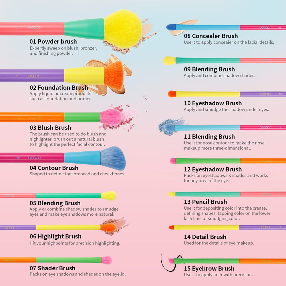 Docolor concealer brush assists targeted coverage with smooth blending.