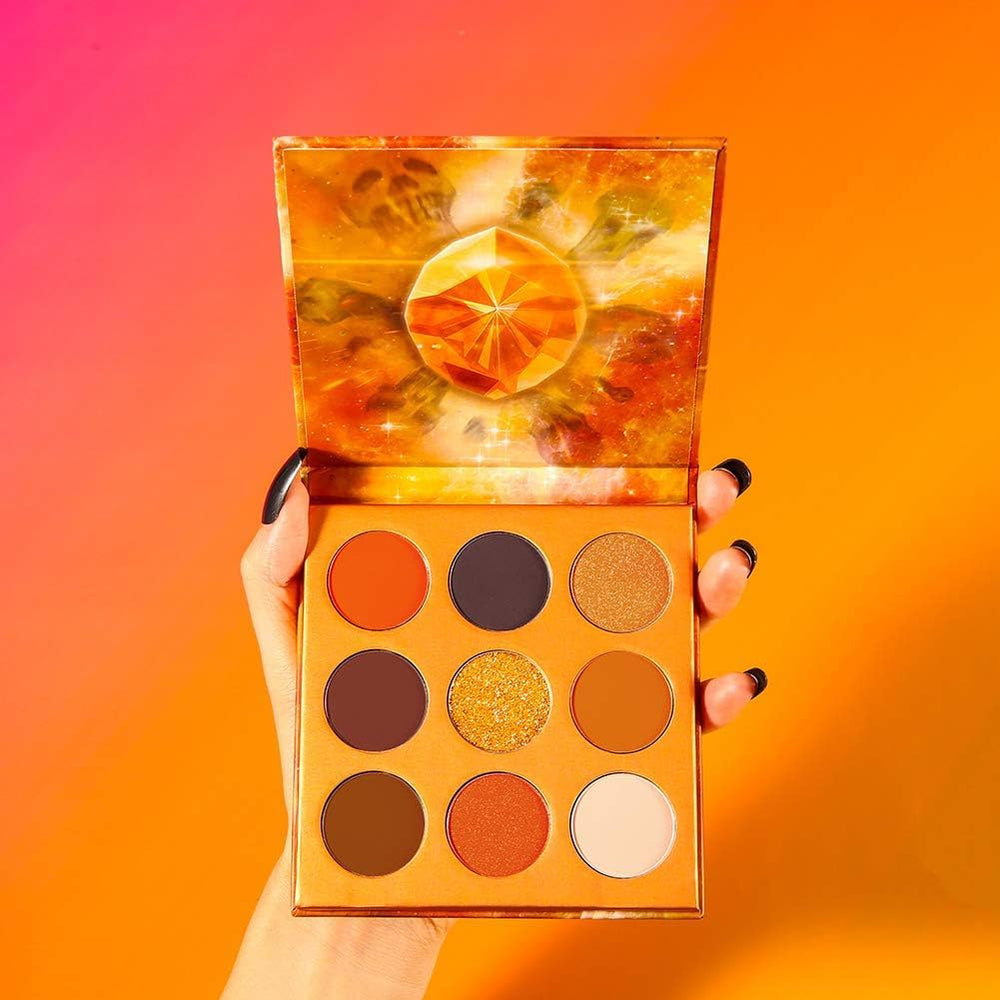 Docolor Orange Metal Sequin detail adds a festive pop and light-reflective finish.