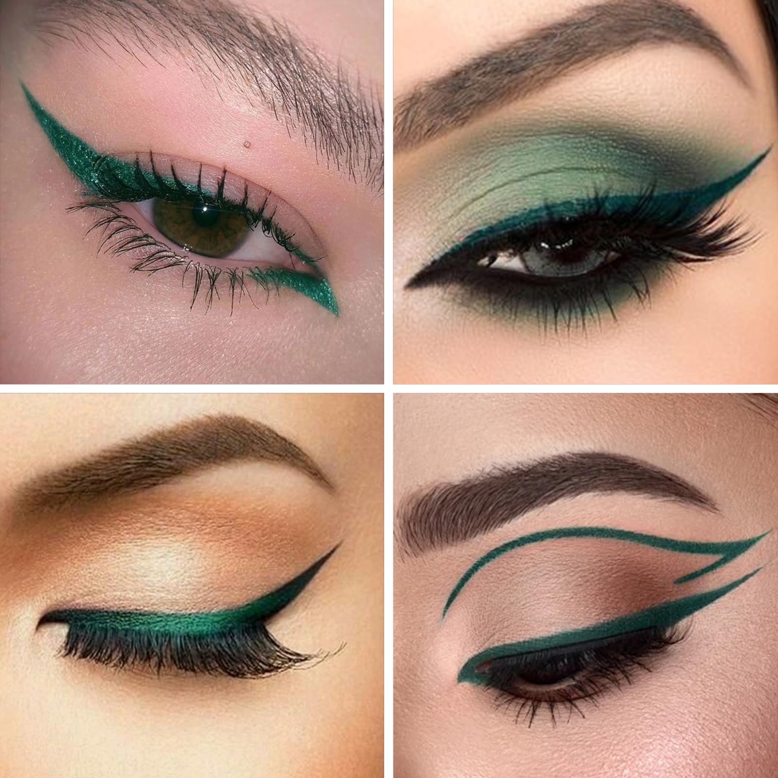 docolor waterproof eyeliner green packshot highlights durable long wear