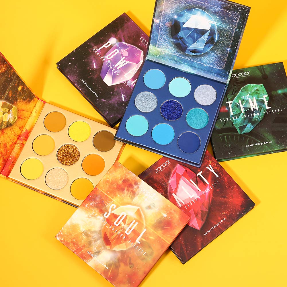 docolor palette suitable for wedding or party makeup looks