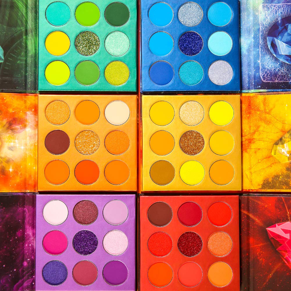 docolor shadows can be applied wet or dry for diverse looks