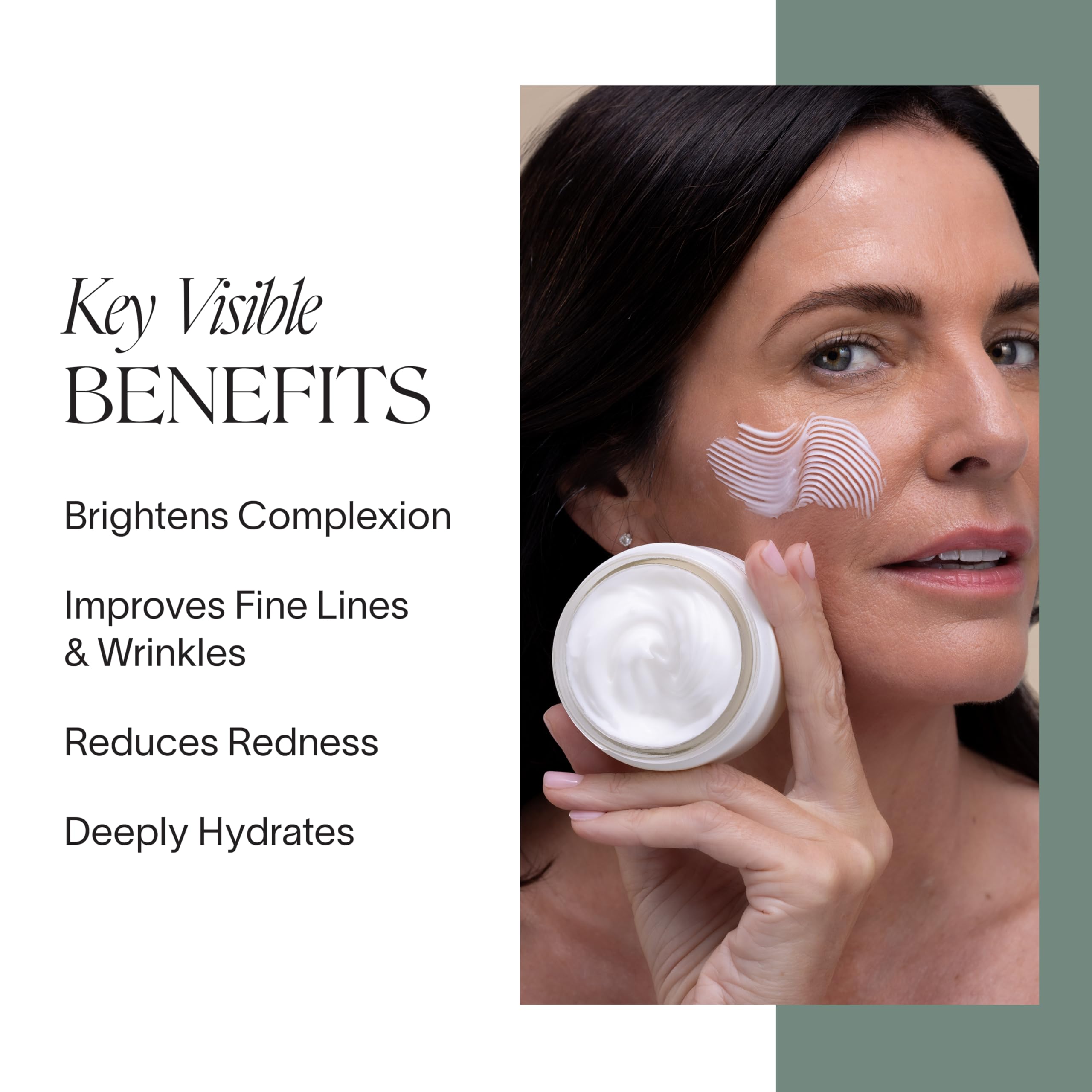 Doctor Rogers Restore texture close-up highlights a silky finish and light hydration for comfort.