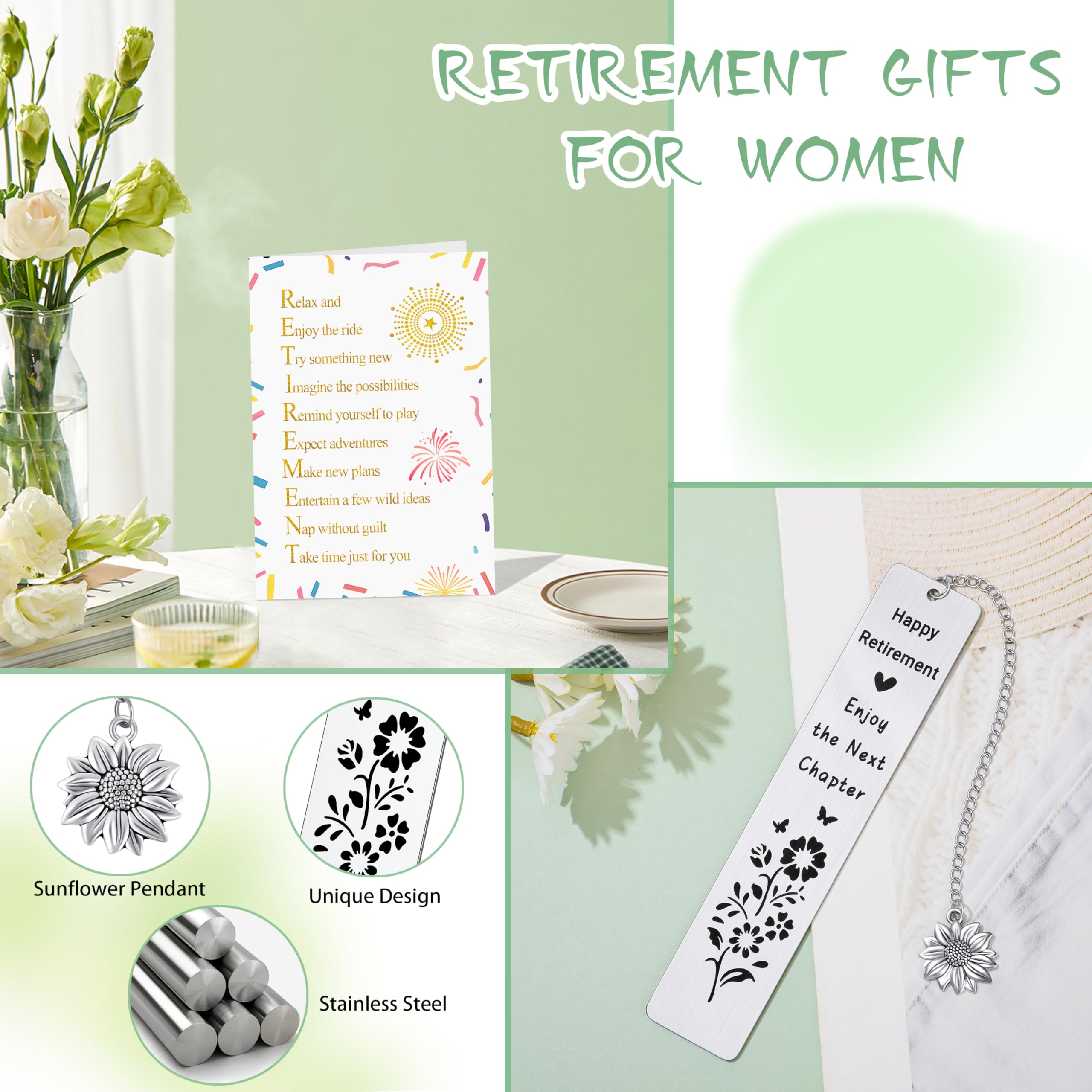 DOGMEM ribbon accent—black and white tie adds elegant retirement flair.