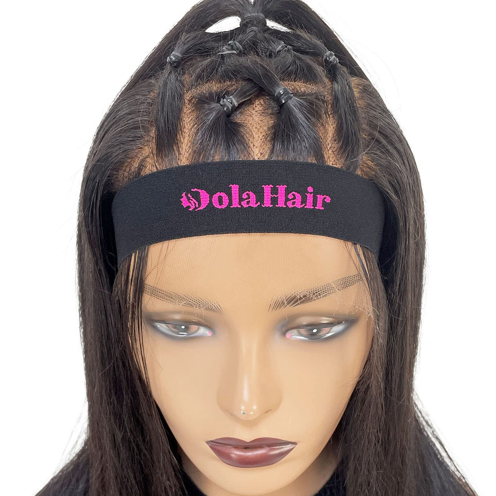Dolahair lace melting band sleep-use demonstrates gentle secure hold overnight.