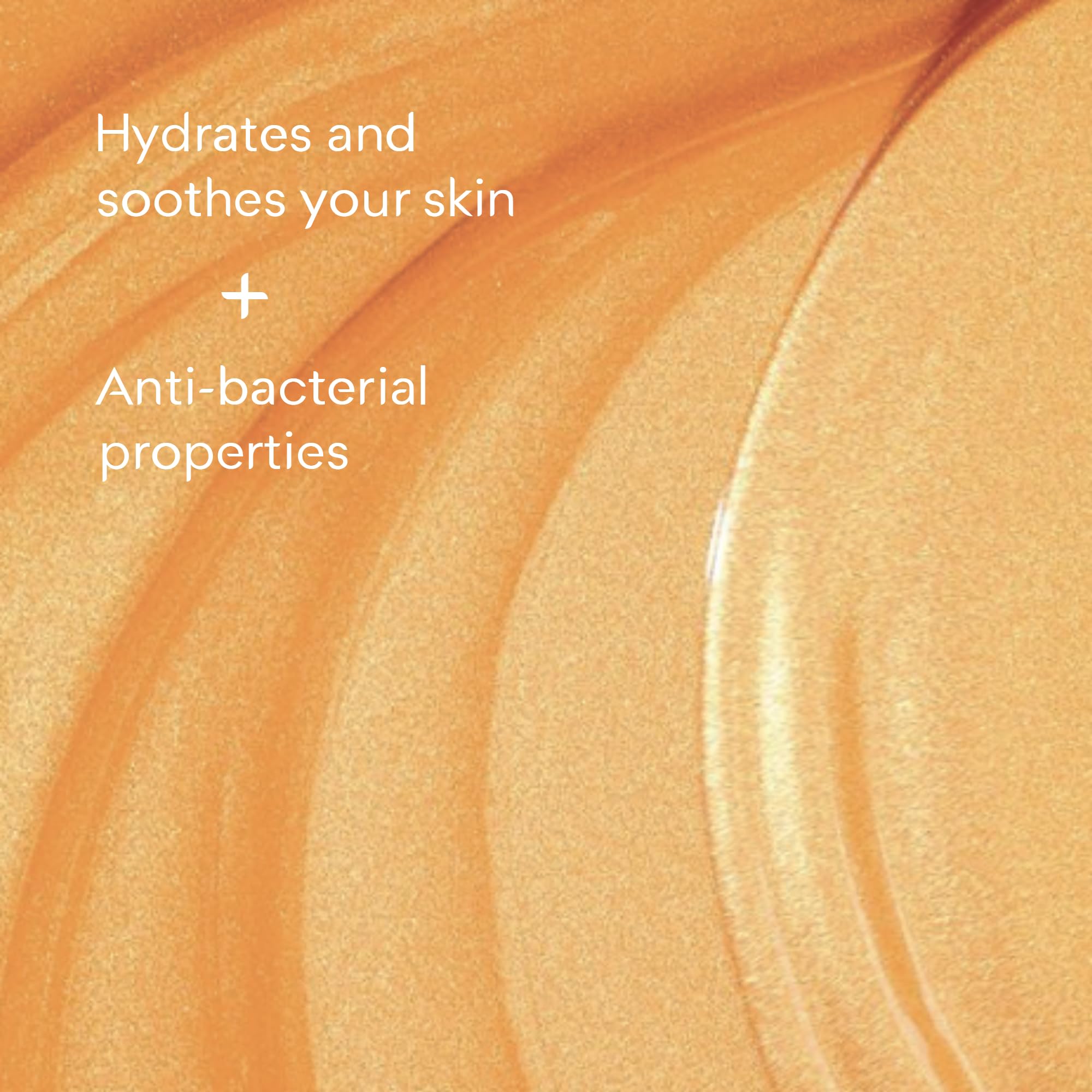 Doliderm Rituel de Miel honey shower oil pour close-up for moisturized skin.