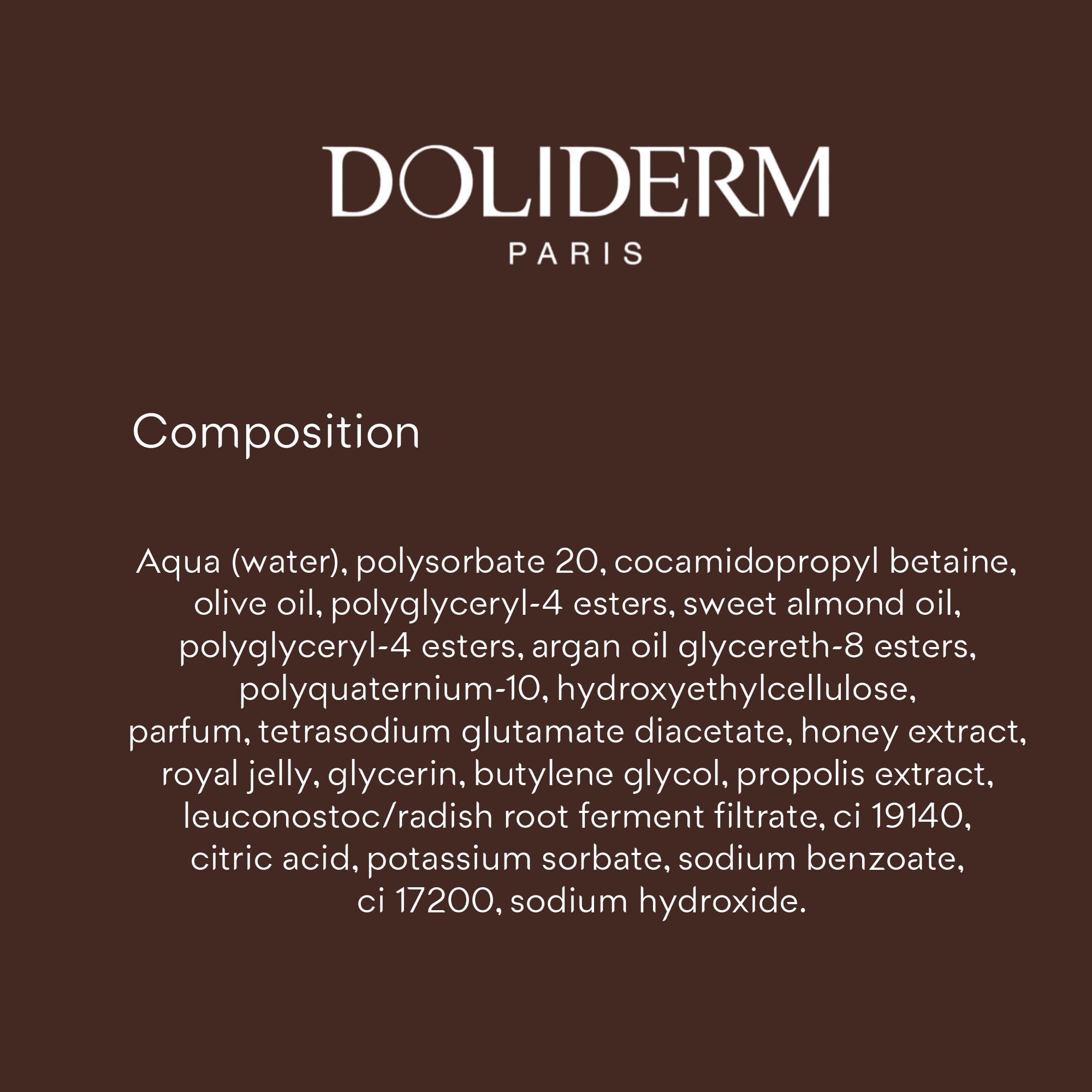 Doliderm Rituel de Miel packaging with other Rituel de Miel products.