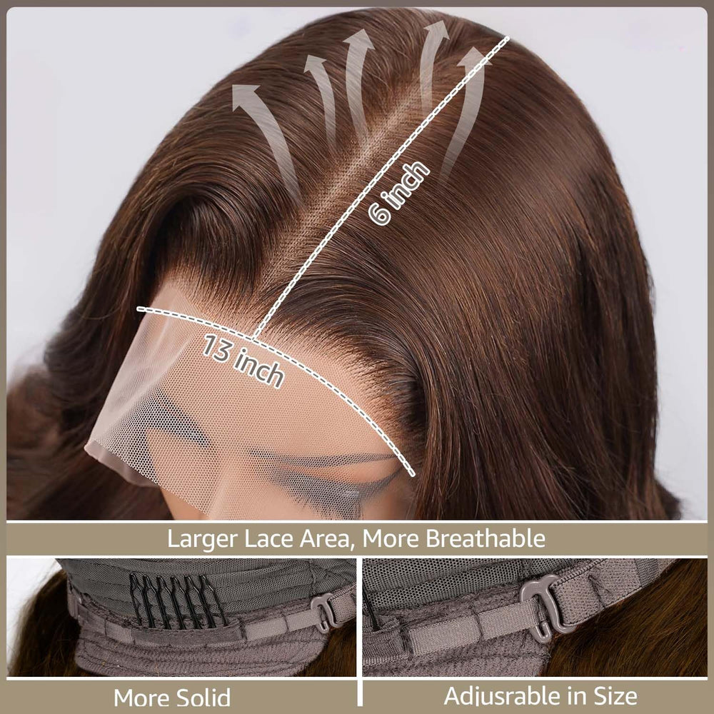 Dolly Pretty 200 density body wave provides full bodied volume without stiffness.