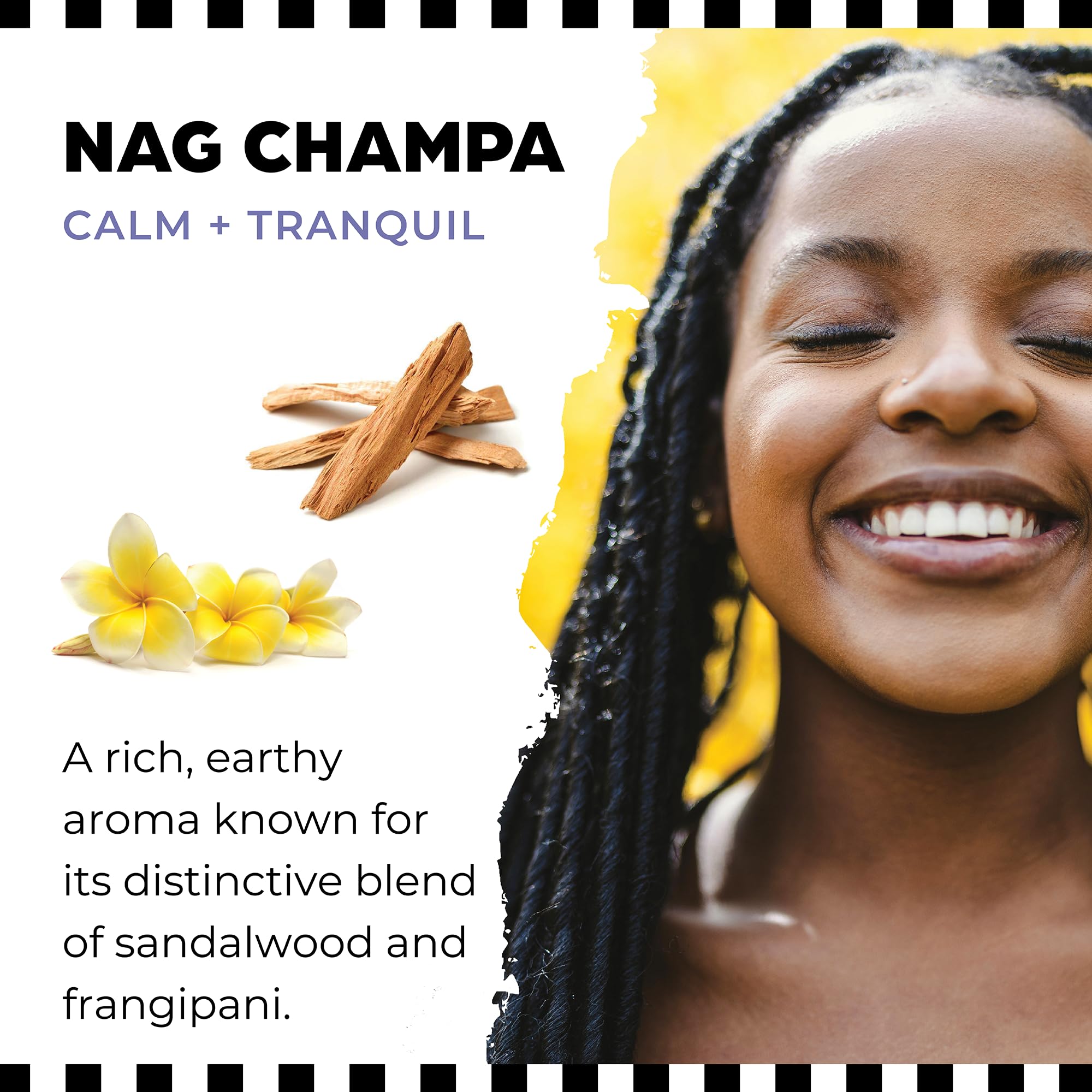 Dollylocks Liquid Shampoo scent Nag Champa evokes sandalwood and frangipani