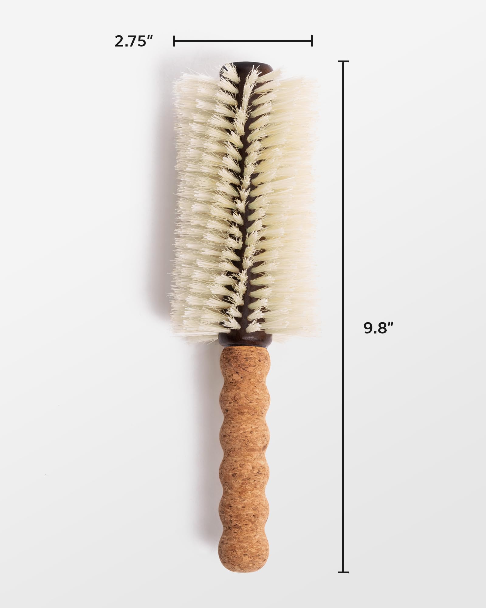 Dom Dom Big Papi smoothing cork-handle offers comfortable grip during styling.