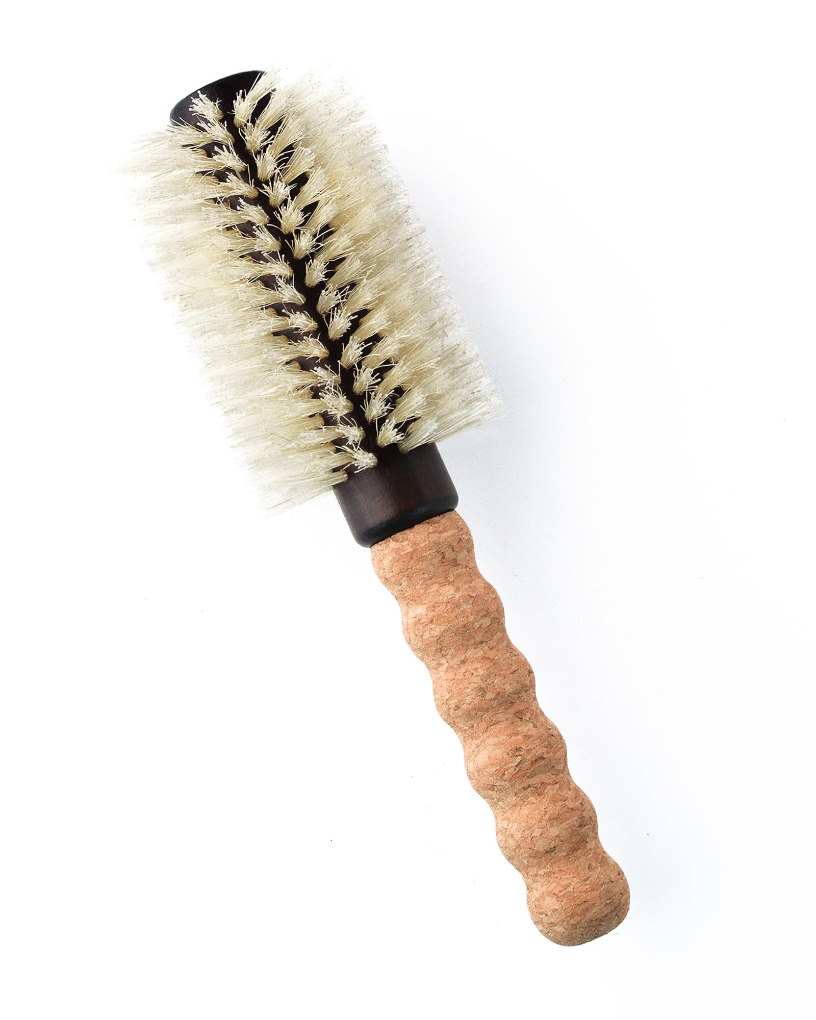 Dom Dom nylon boar round brush detangling action for knot-free styling