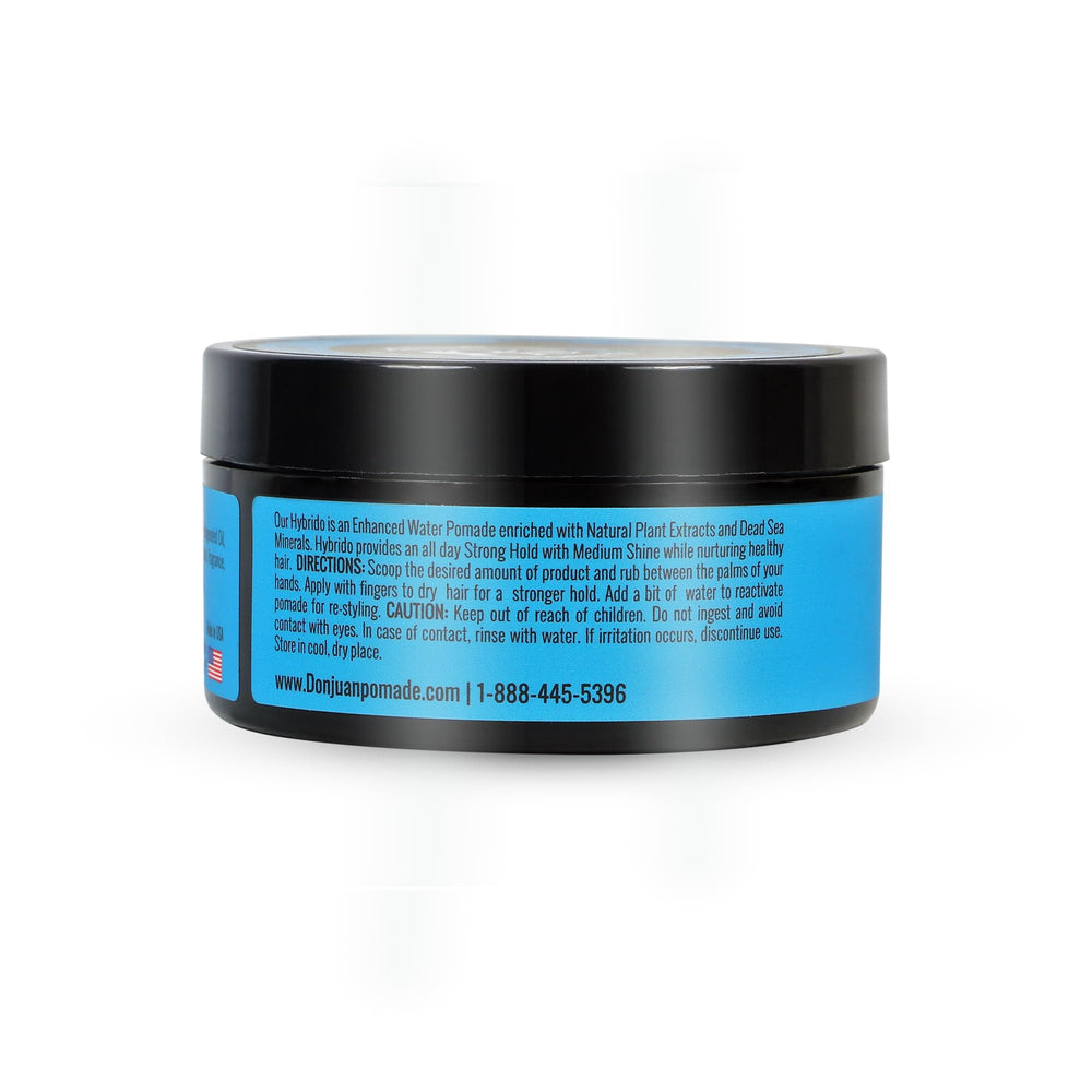 Textura cremosa de Don Juan Hybrido Pomade para aplicación suave.