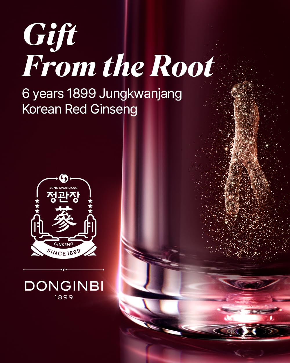 DONGINBI application close-up shows gentle patting technique.