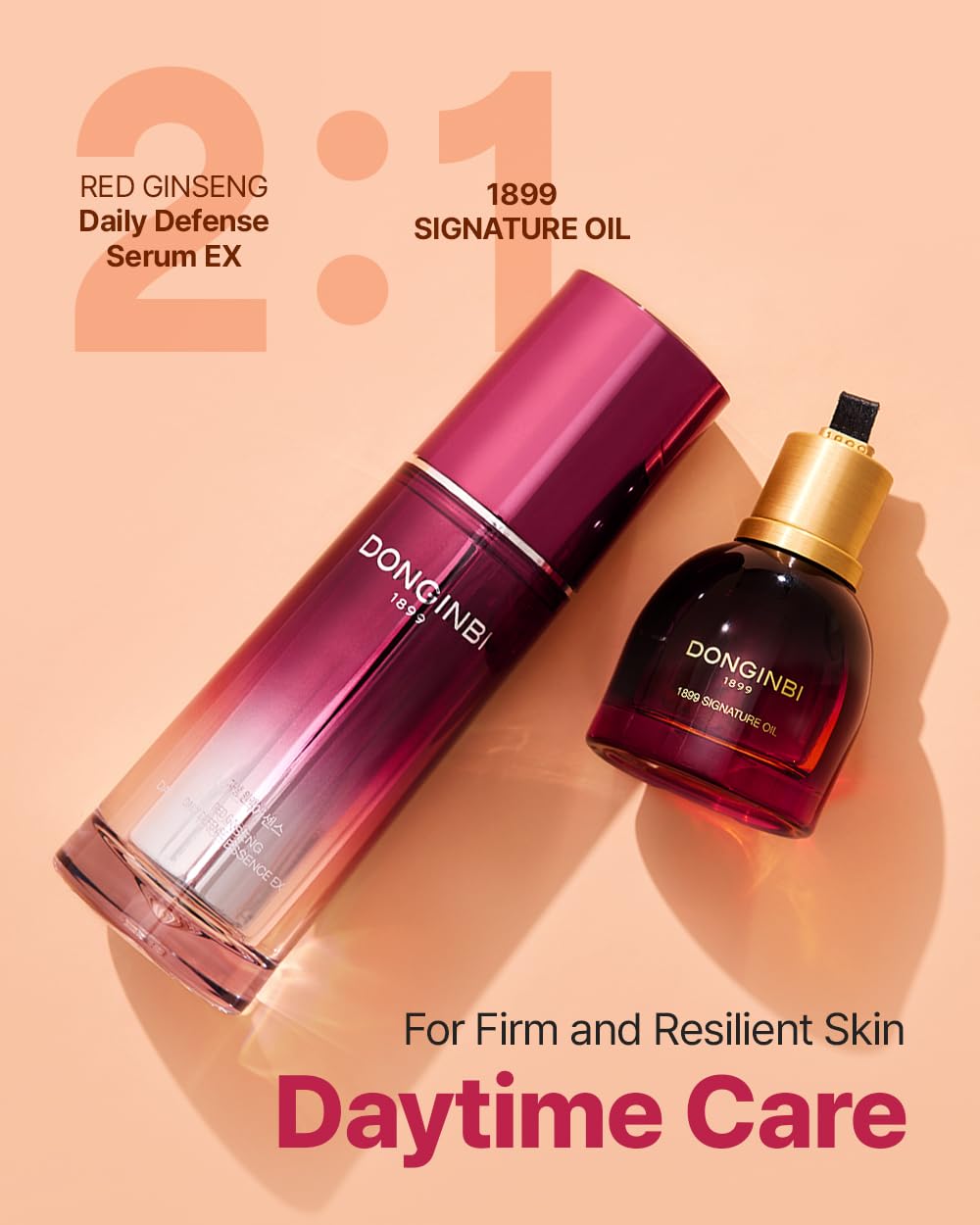 DONGINBI packaging image emphasizes luxe bottle design.