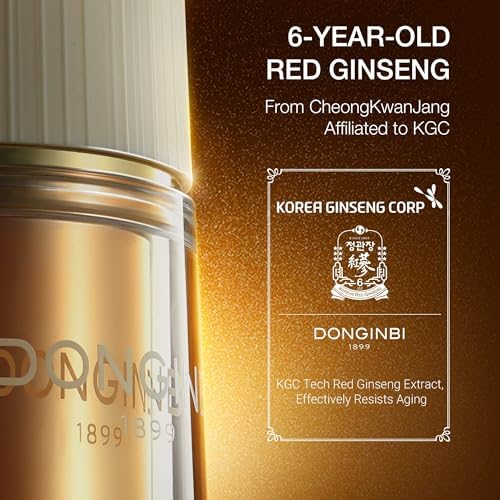 Donginbi Red Ginseng Power Repair Toner packaging close up