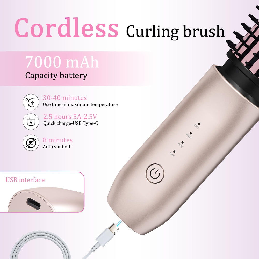 Dongxw anti-scalding wide-tooth comb ensures safer, smoother styling.