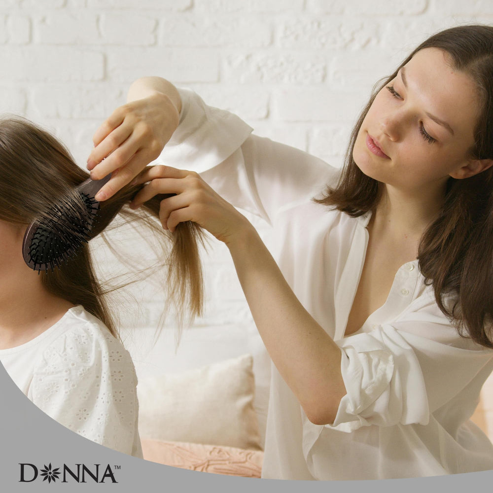 Donna brush versatile for straight, wavy, curly, and textured hair