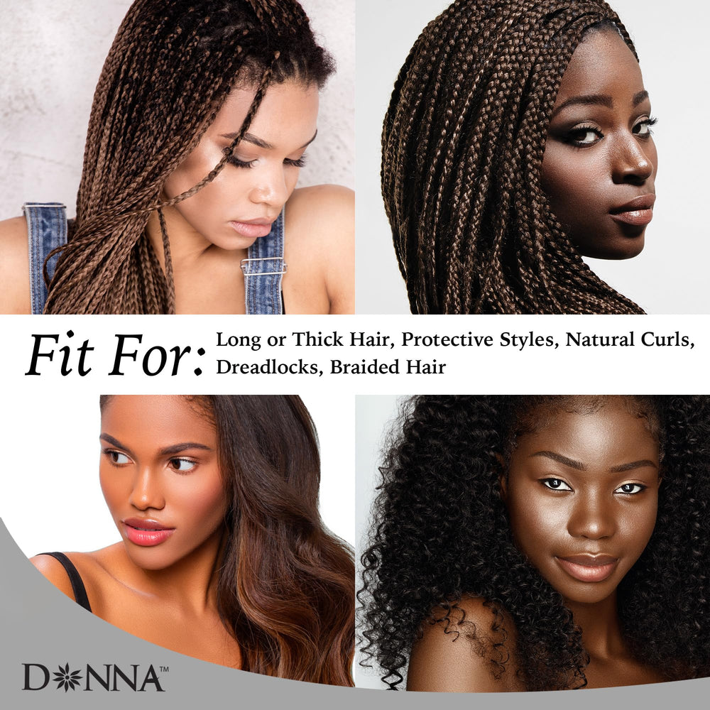 Donna Super Jumbo cap offers large cover for thick hairstyles