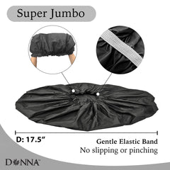 Donna Super Jumbo fits long hair for secure, roomy coverage