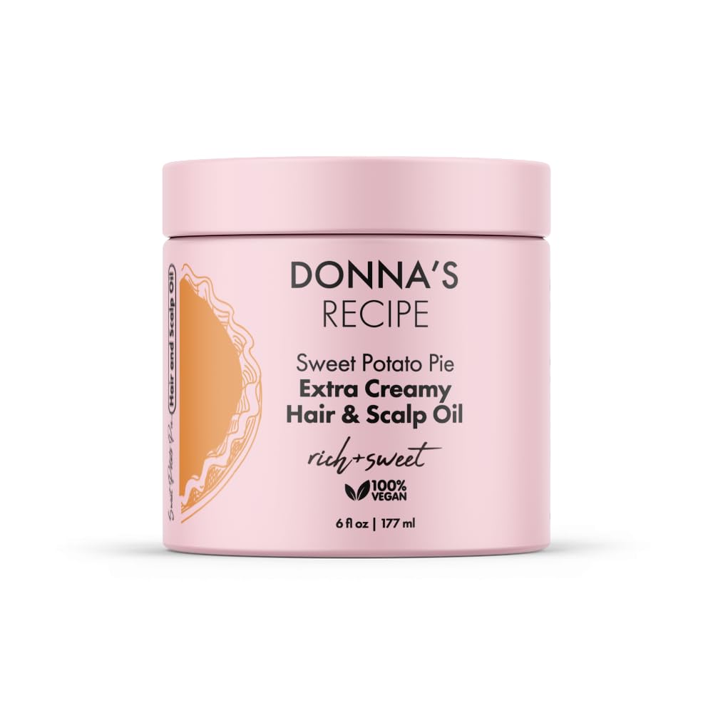 Donna's Recipe Sweet Potato Pie oil bottle — lightweight hydration for daily use