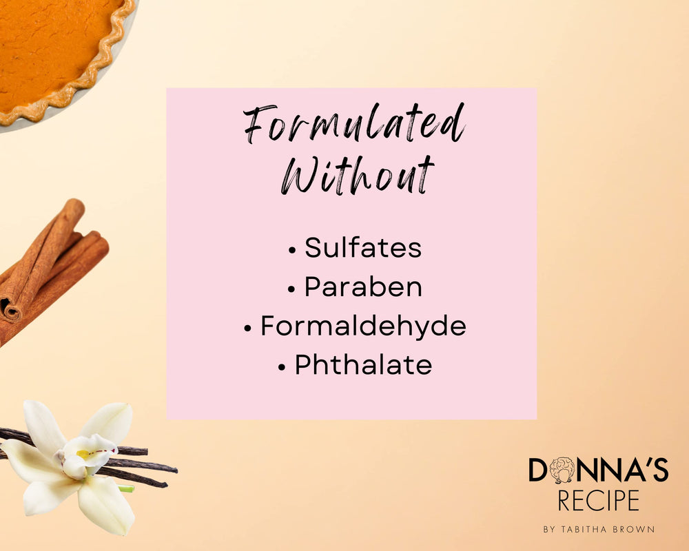 Donna's Recipe sweet potato extract ingredient card — humectant hydration