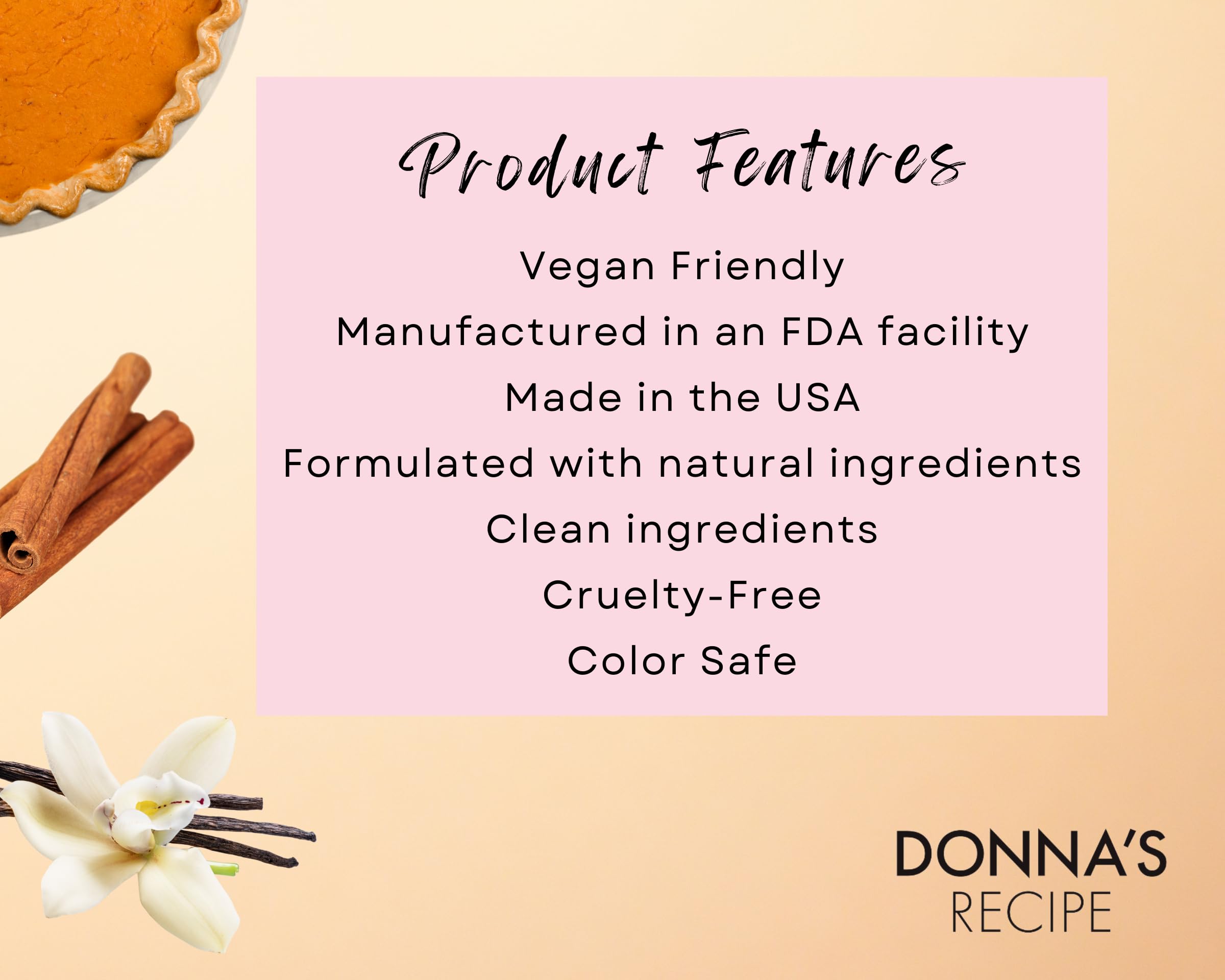 Donna's Recipe Strength Hair Oil on hair – seals moisture for lasting shine.