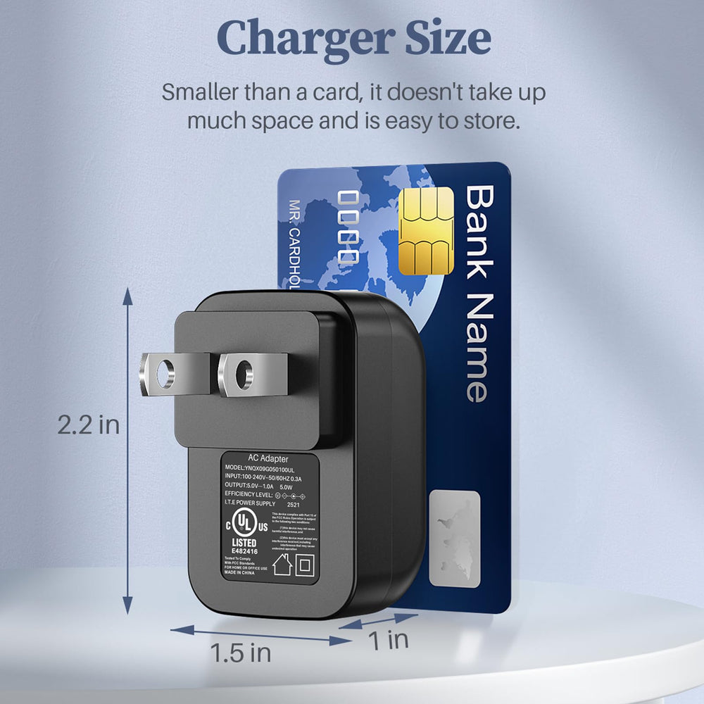 DONYOIE 5V charger for Butterfly Kiss trimmer ensures safe, convenient recharging.