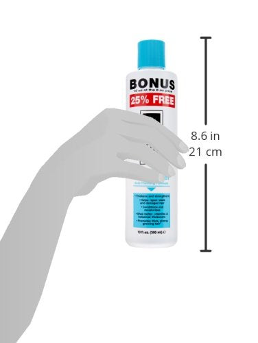 Doo Gro Mega Thick Conditioner packaging close-up highlights vitamins and botanical thickeners.