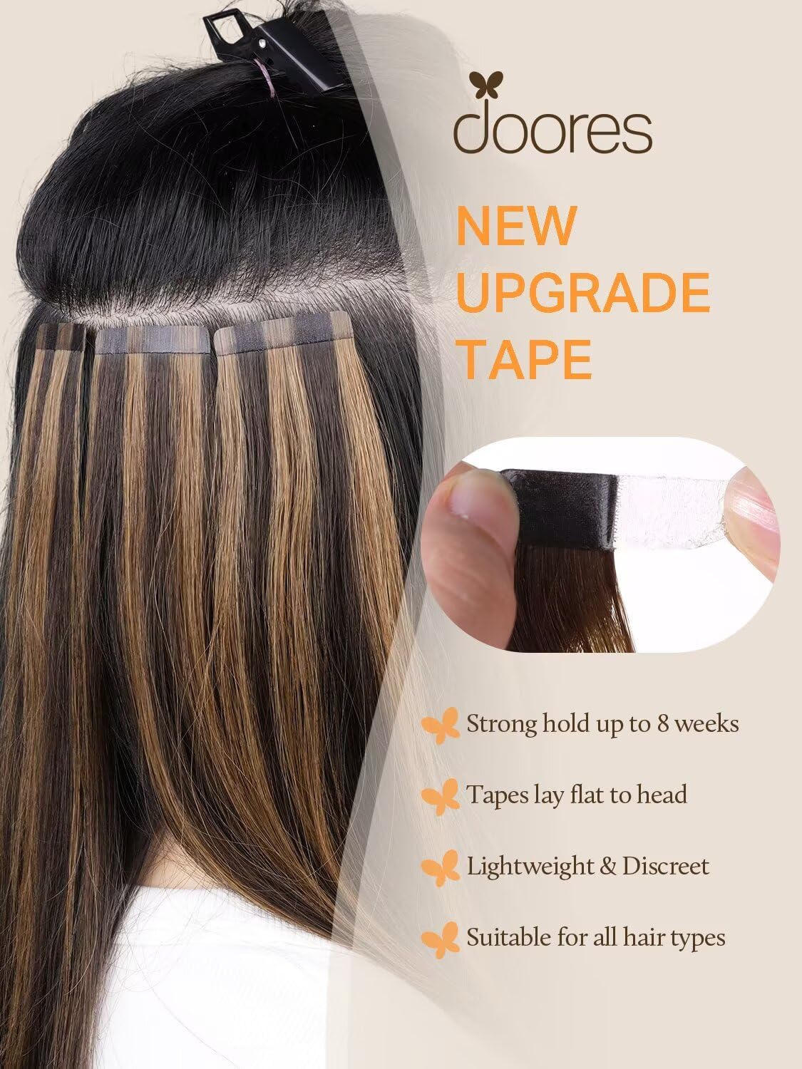 DOORES color-range balayage-ombre options to match or test shades
