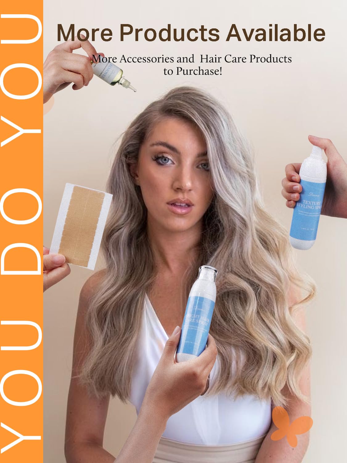 DOORES wash-straight-curl versatility for washable and curl-friendly styling
