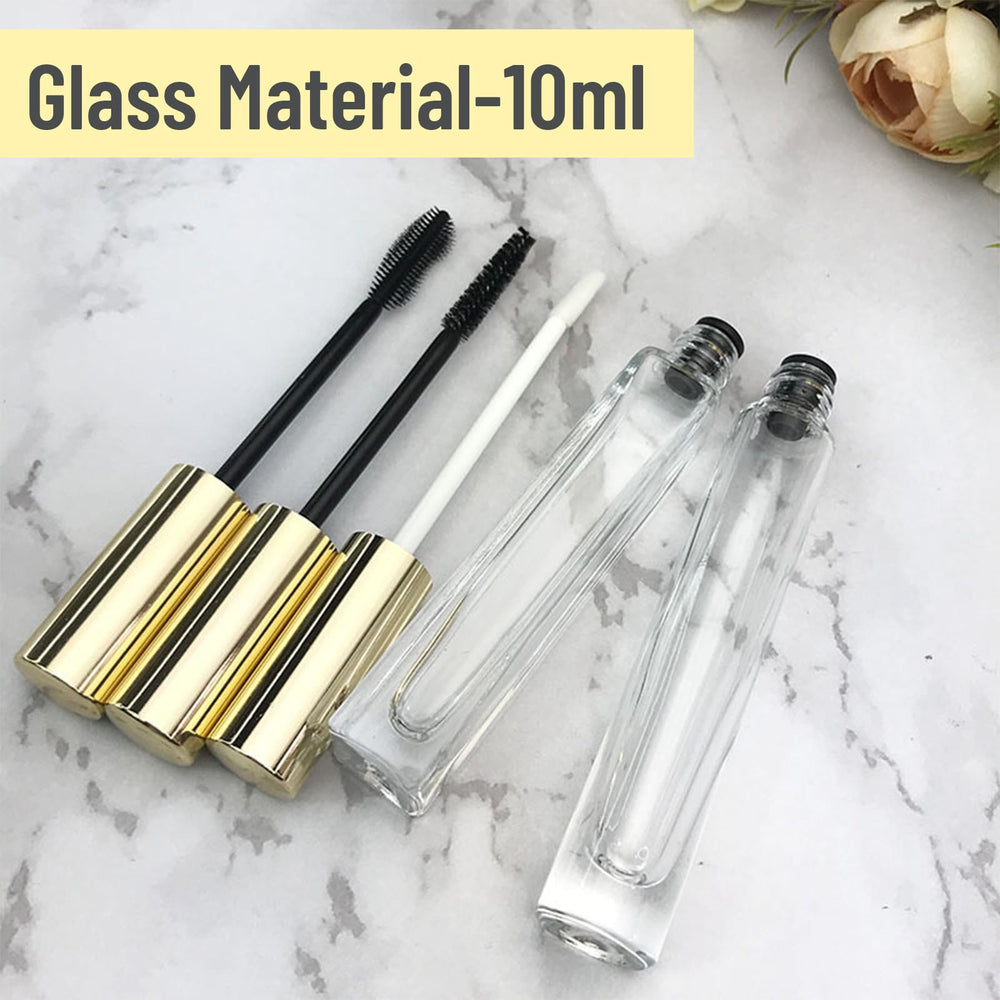 Dootdott eyelash spoolie with tube—organized lash care on the go.