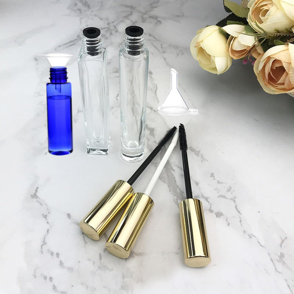 Dootdott lip gloss tube 10ml clear—visible contents for precise reapplication.