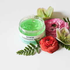 Doppeltree RENEW swatch demonstrates fast-absorbing hydration without stickiness.