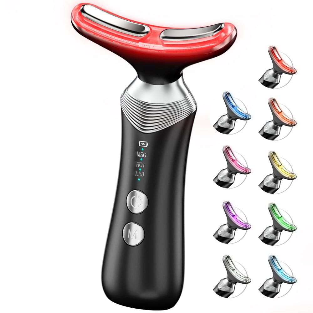 Dopsikn 9-in-1 red-light massager, front view for at-home spa skincare.