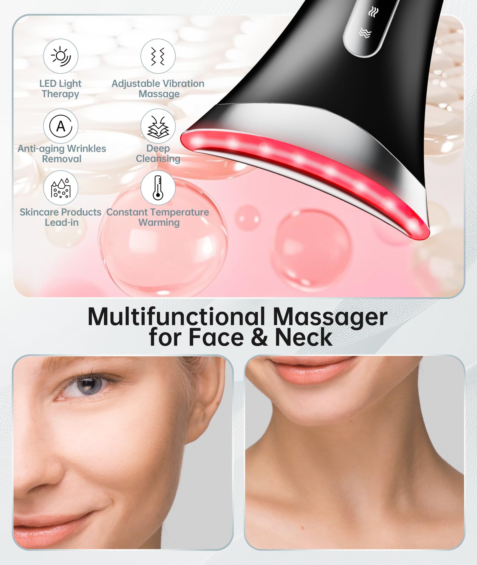 Dopsikn charging base included keeps your massager ready for daily use.