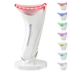 Dopsikn red light facial massager front view for improved skin tone.