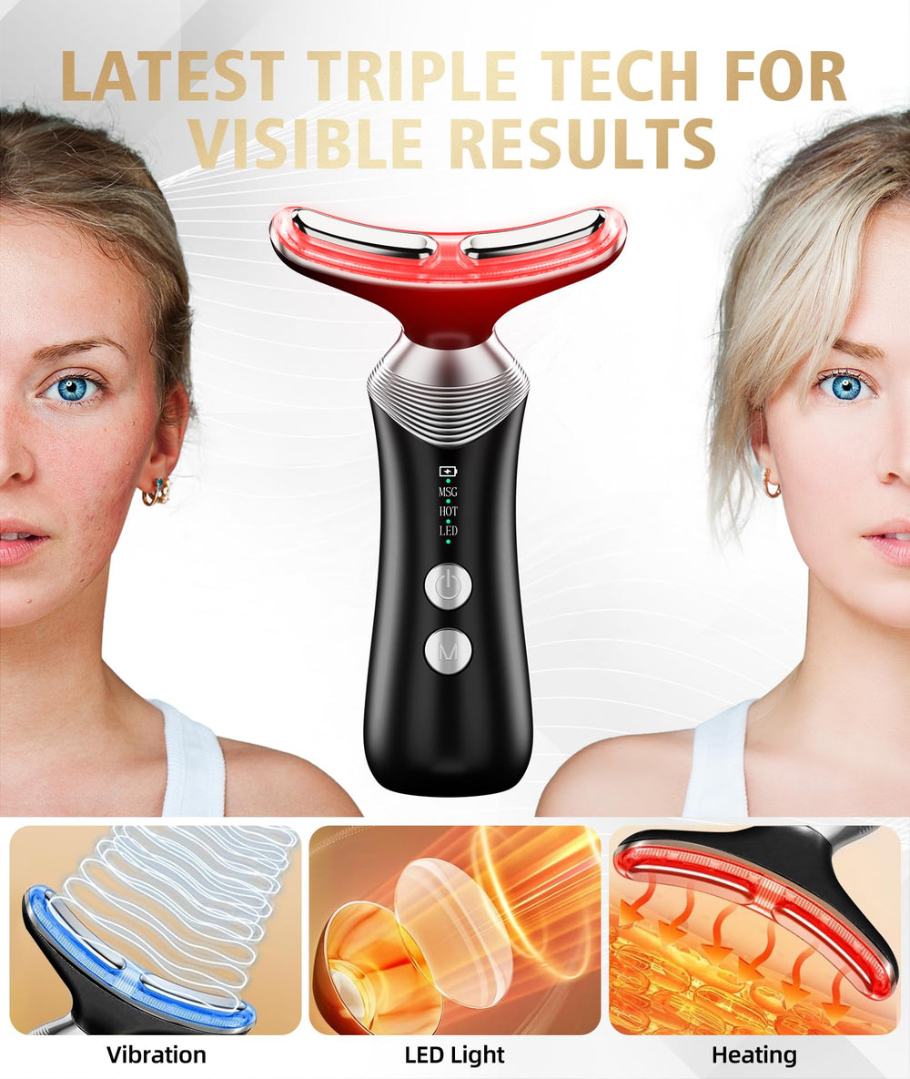 Dopsikn thermals and vibration settings close-up for enhanced serum absorption.