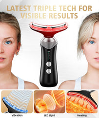 Dopsikn thermals and vibration settings close-up for enhanced serum absorption.