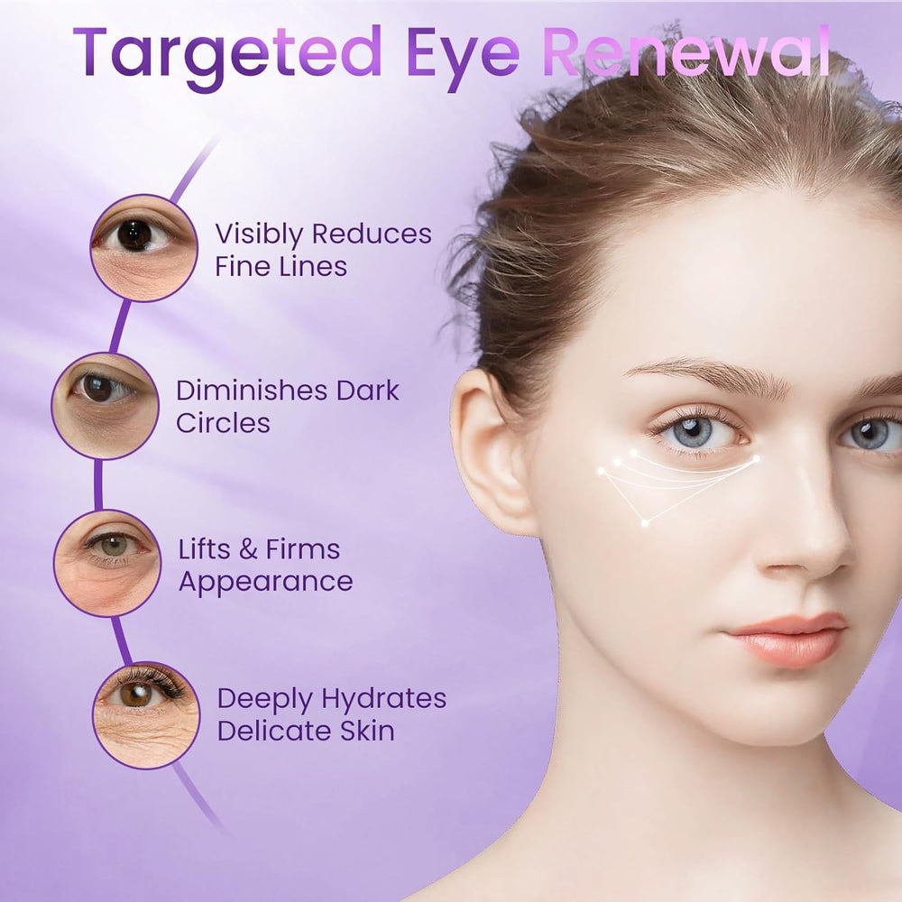 Doracome Retinol Eye Cream reduces puffiness around the eyes.