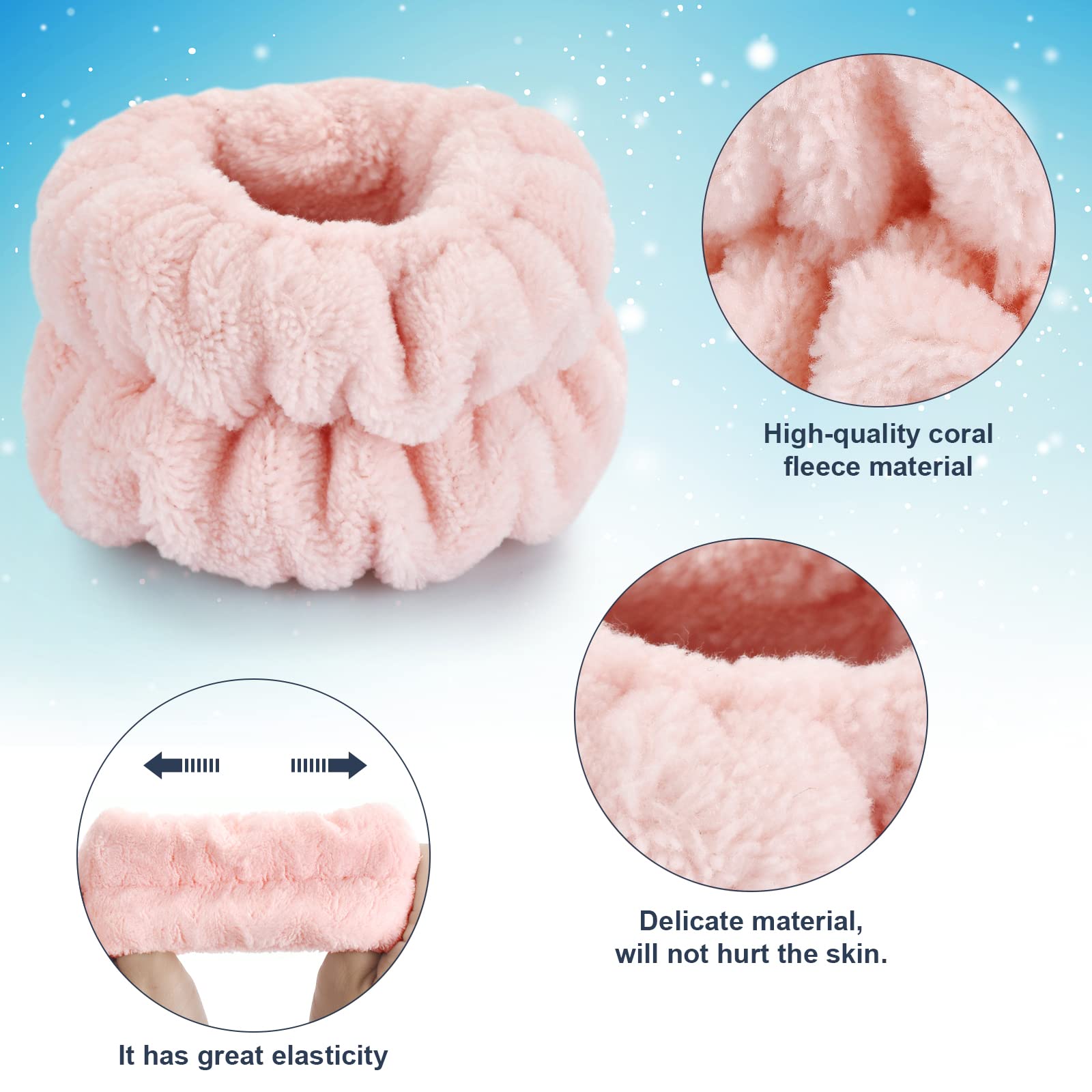 Dorbetar wristbands protect sleeves during skincare, washing vegetables, and more.