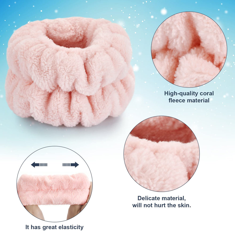 Dorbetar wristbands protect sleeves during skincare, washing vegetables, and more.