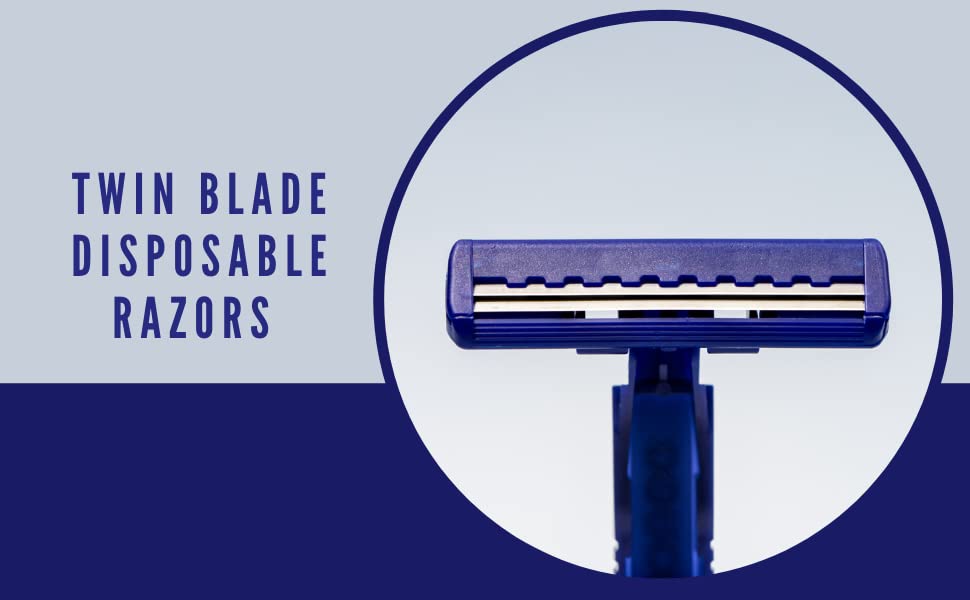 Dorco Fresh twin blade disposable razors travel case—easy packing for gym or trips.
